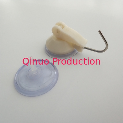 SHQN OEM/ODM Service Customized white color heavy duty Plastic hook suction cups