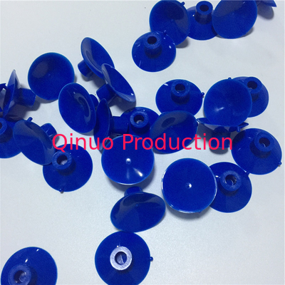 SHQN fatory directly supplier customized blue color 30mm vertical hole suction cups