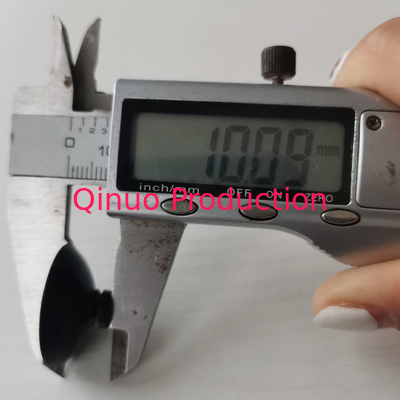 Customized 25mm Black Silicone rubber mushroom head suction cups