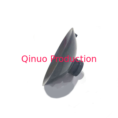 SHQN factory directly service custom made black silicone rubber suction cups 60mm