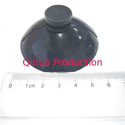 SHQN factory directly service custom made black silicone rubber suction cups 60mm
