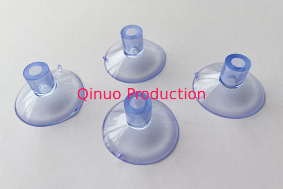 35mm mushroom head suction cups vertical hole plastic suction cups with little tab