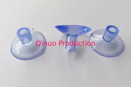 35mm mushroom head suction cups vertical hole plastic suction cups with little tab