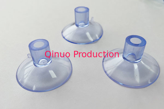 35mm mushroom head suction cups vertical hole plastic suction cups with little tab
